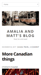 Mobile Screenshot of mattandamalia.com